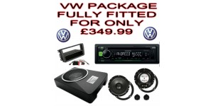 vw package deal active sub, speakers, stereo, fully fitted